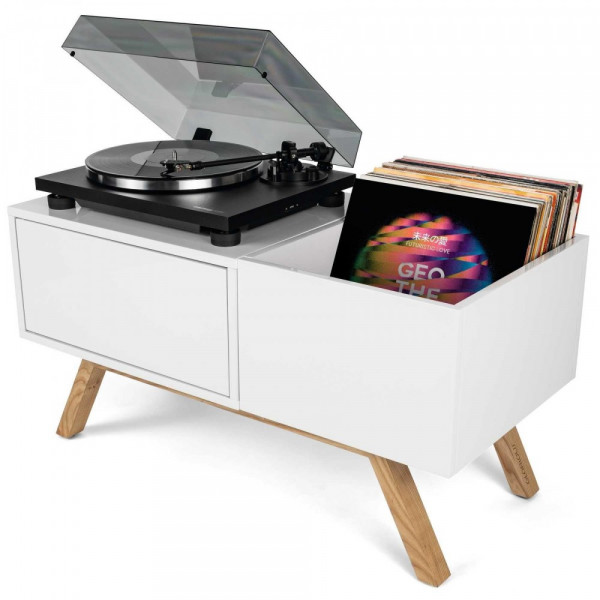 Vinyl and record player furniture