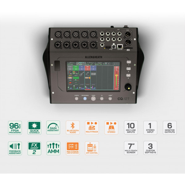 ALLEN & HEATH CQ-12T ALLEN & HEATH CQ-12T