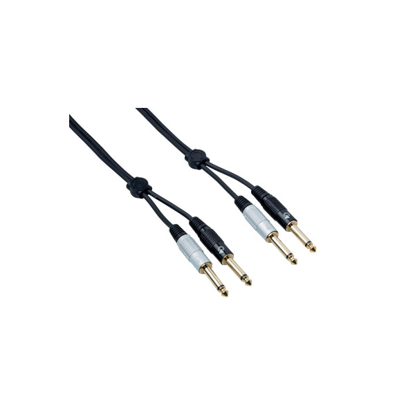 BESPECO EAGLE PRO 2 x Mono Jack 6.35 mm / 2 x Mono Jack 6.35 mm, 3m BESPECO EAGLE PRO 2 x Mono Jack 6.35 mm / 2 x Mono Jack 6.35 mm, 3m