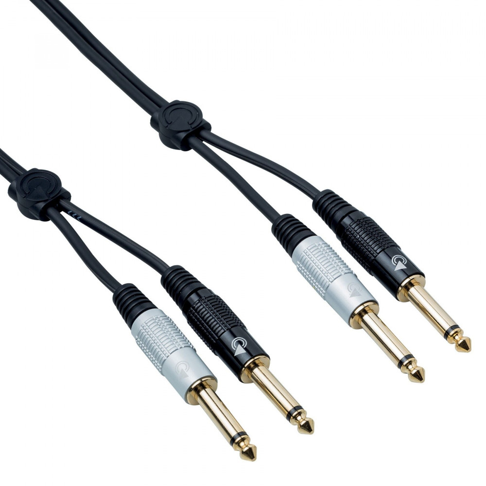 BESPECO EAGLE PRO, 2 x Mono Jack 6.35 mm / 2 x Mono Jack 6.35 mm, 5m