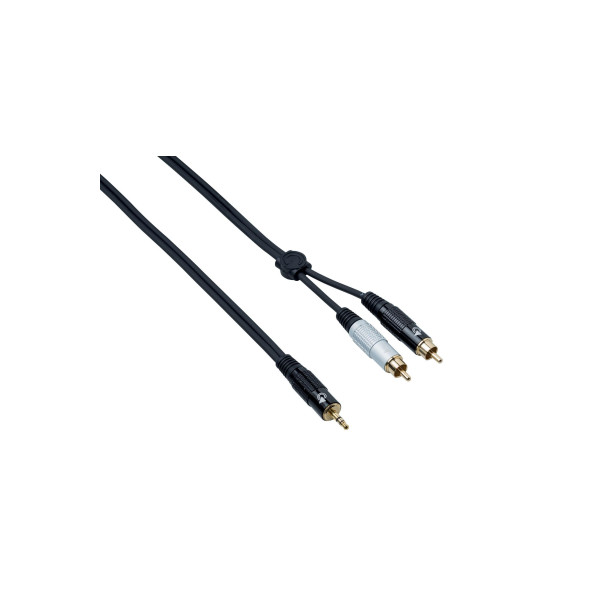 BESPECO EAGLE PRO Mini Jack 3.5 mm / 2 x RCA, 1.5m BESPECO EAGLE PRO Mini Jack 3.5 mm / 2 x RCA, 1.5m