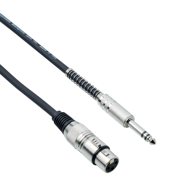 BESPECO IRON Power, Stereo Jack 6.35 mm / XLR F, 3m BESPECO IRON Power, Stereo Jack 6.35 mm / XLR F, 3m