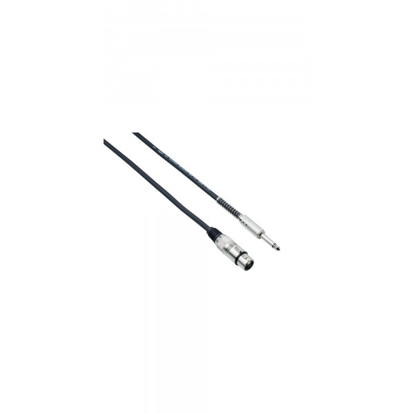 BESPECO IRON Series, Mono Jack 6.35 mm / XLR F, 3m BESPECO IRON Series, Mono Jack 6.35 mm / XLR F, 3m