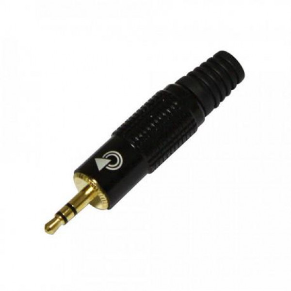 BESPECO PROFESSIONAL JACK Mini stereo (M), black BESPECO PROFESSIONAL JACK Mini stereo (M), black