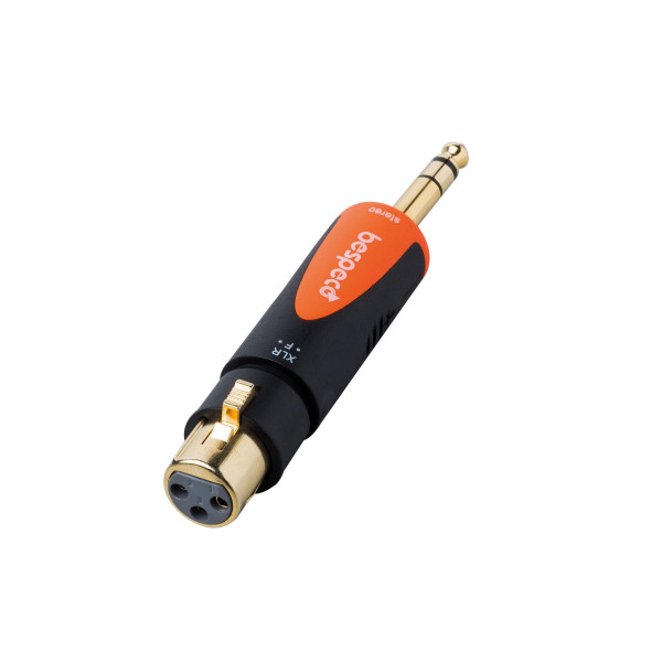 BESPECO Silos JACK stereo (M) / XLR (F)