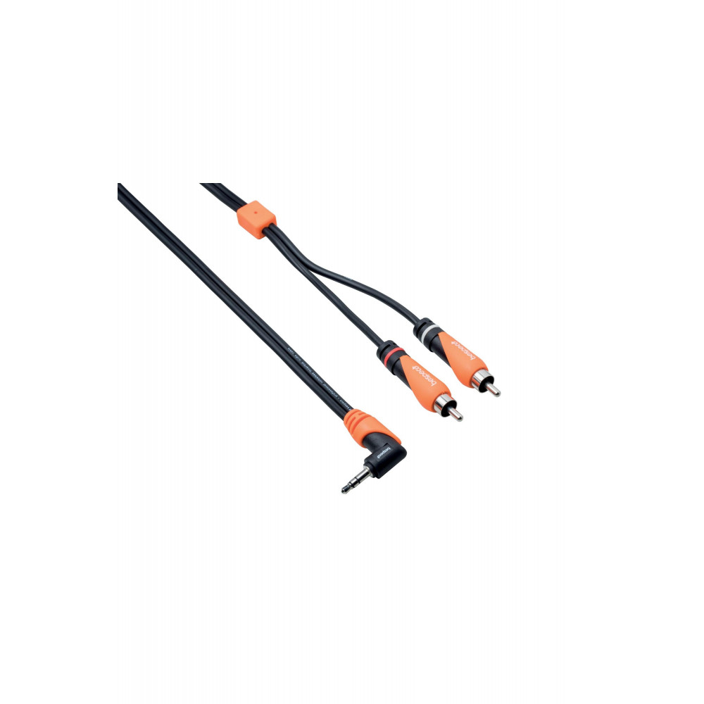 BESPECO  SILOS Mini Jack 3.5 mm / 2 x RCA, 5m