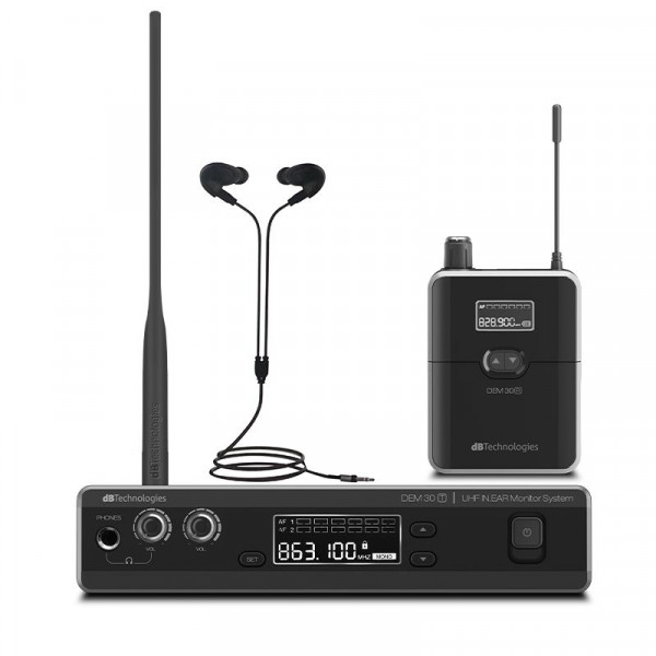 DB TECHNOLOGIES DEM 30 - IEM SET DB TECHNOLOGIES DEM 30 - IEM SET
