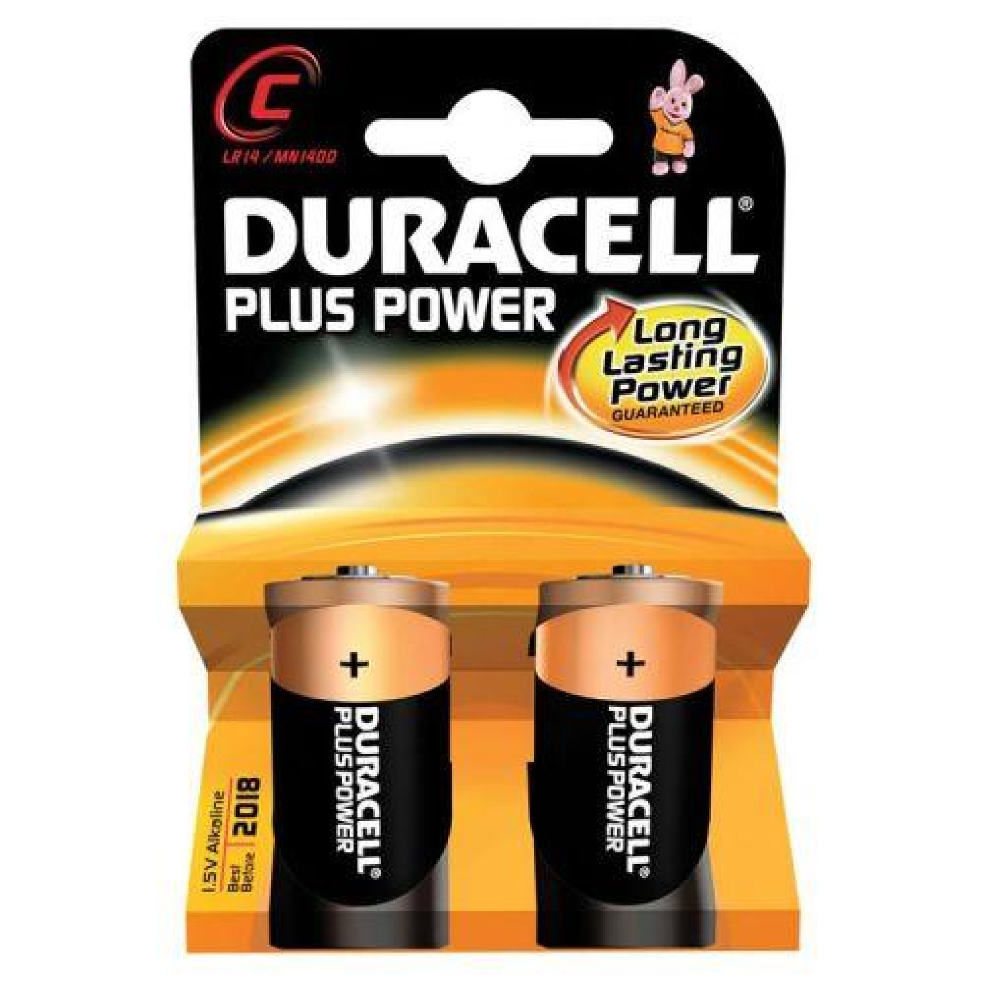 Baterija DURACELL Alkaline Plus LR14/C MN 1400 B2 