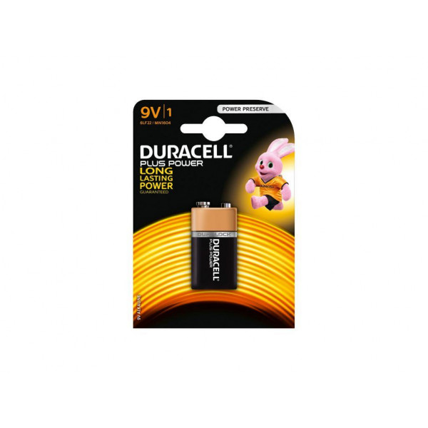 Baterija DURACELL PLUS Power 9V Baterija DURACELL PLUS Power 9V