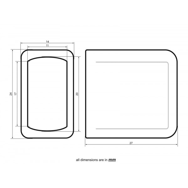 EUROLITE ED Neon Flex 230V Slim End Cap