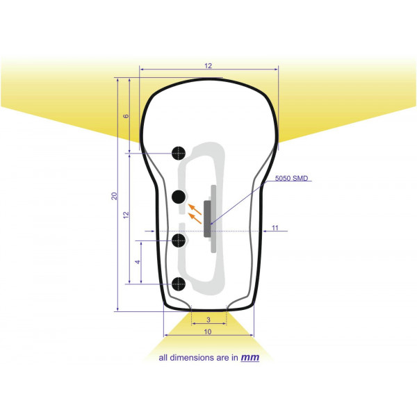 EUROLITE LED Neon Flex 230V Slim RGB 100cm