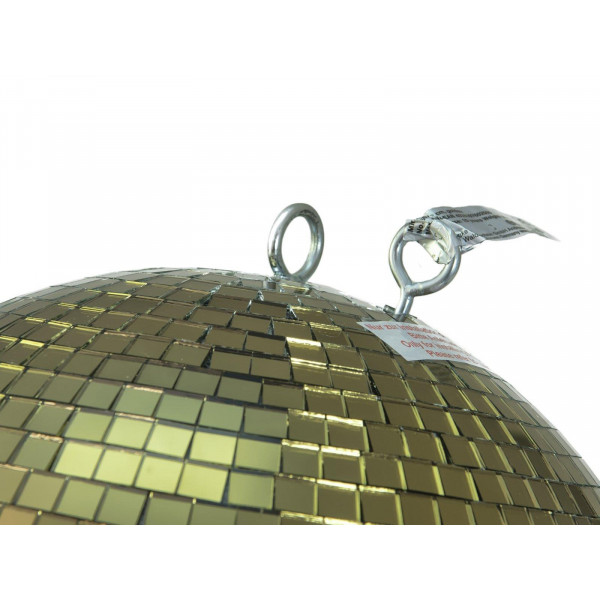 EUROLITE Mirror ball 30 cm Gold