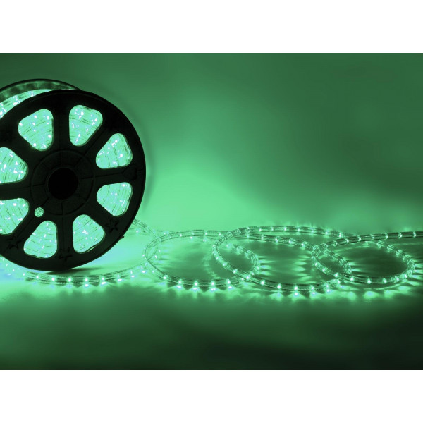 EUROLITE RUBBERLIGHT LED RL1-230V green 44m