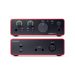 FOCUSRITE Scarlett Solo 4th Gen - 3082130 - USB skaņas kartes