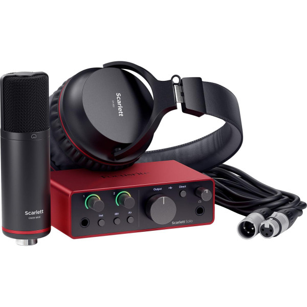 FOCUSRITE Scarlett Solo Studio 4th Gen FOCUSRITE Scarlett Solo Studio 4th Gen