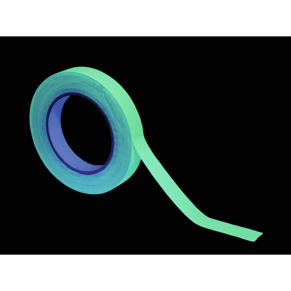 GAFFA Tape, 19mm x 25m, neon-green, UV-active