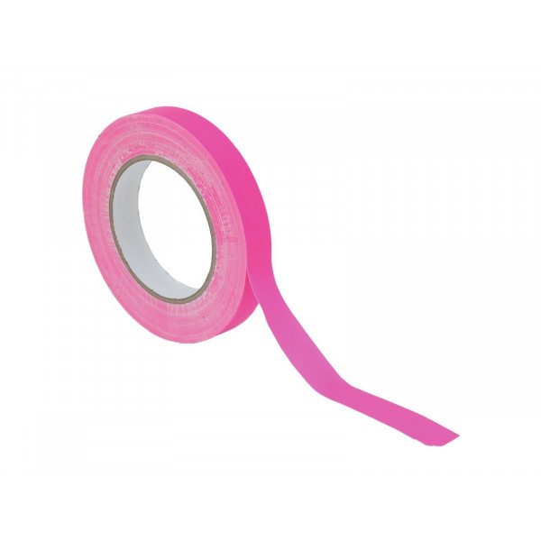 GAFFA Tape, 19mm x 25m, neon-pink, UV-active GAFFA Tape, 19mm x 25m, neon-pink, UV-active