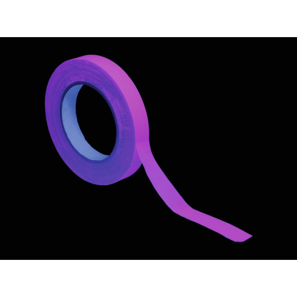 GAFFA Tape, 19mm x 25m, neon-pink, UV-active