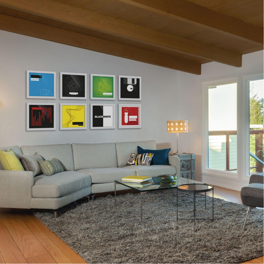 GLORIOUS Vinyl Frame Set White (Set of 3)