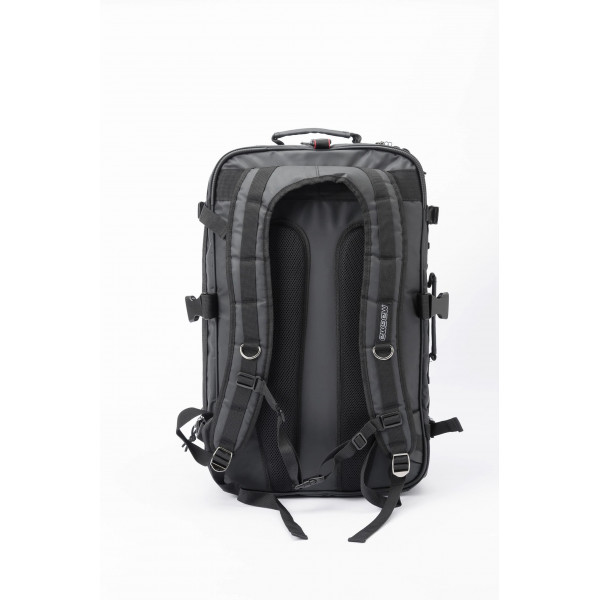 MAGMA RIOT DJ-Backpack XL, black/red