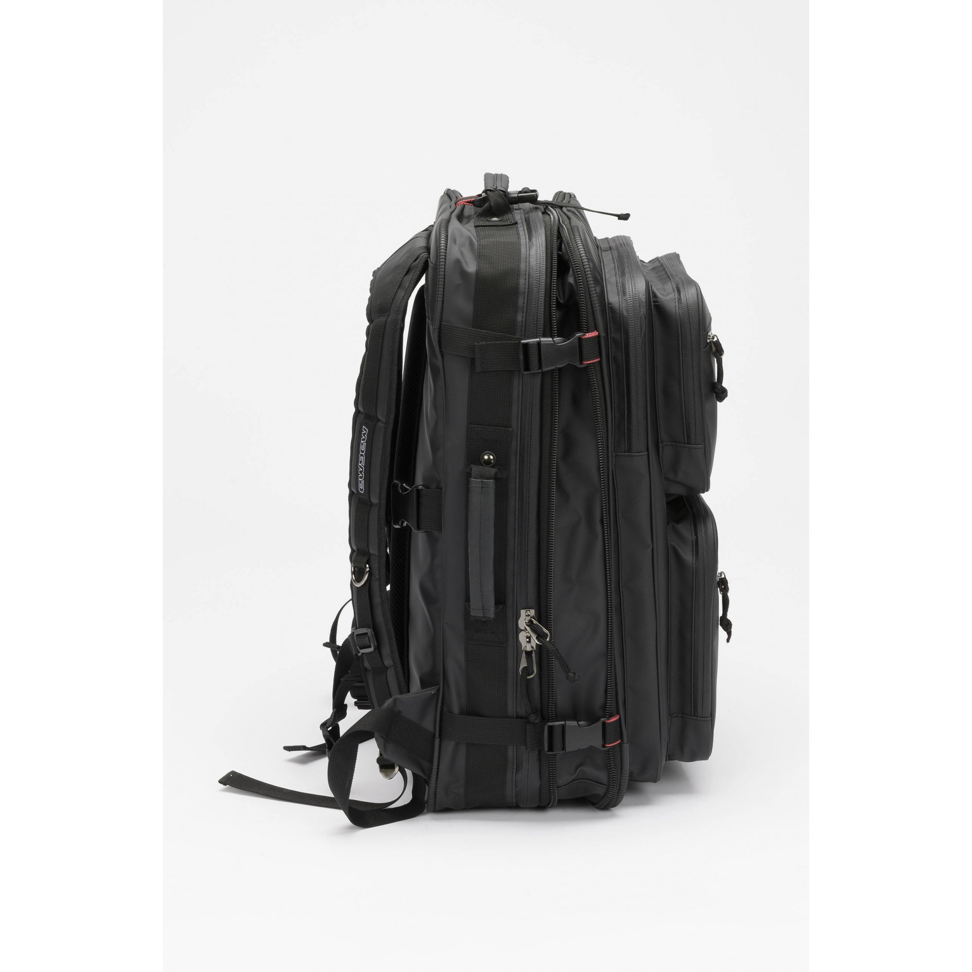 MAGMA RIOT DJ-Backpack XL, black/red