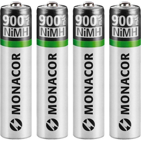 MONACOR NIMH-900R/4 AAA MONACOR NIMH-900R/4 AAA