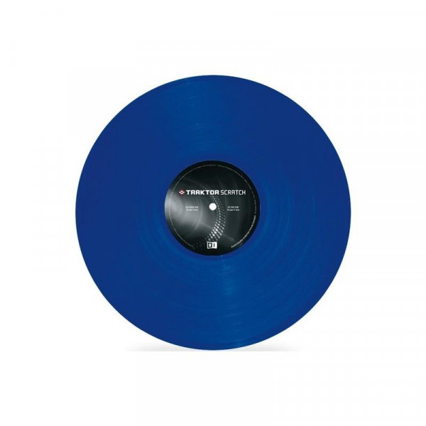 NATIVE INSTRUMENTS Traktor Scratch Control Vinyl Blue MK2 NATIVE INSTRUMENTS Traktor Scratch Control Vinyl Blue MK2