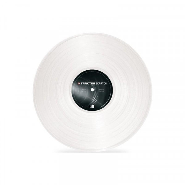 NATIVE INSTRUMENTS Traktor Scratch Control Vinyl White MK2 NATIVE INSTRUMENTS Traktor Scratch Control Vinyl White MK2