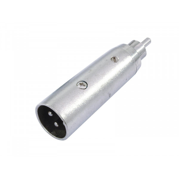 OMNITRONIC Adapter RCA (M) / XLR (M)