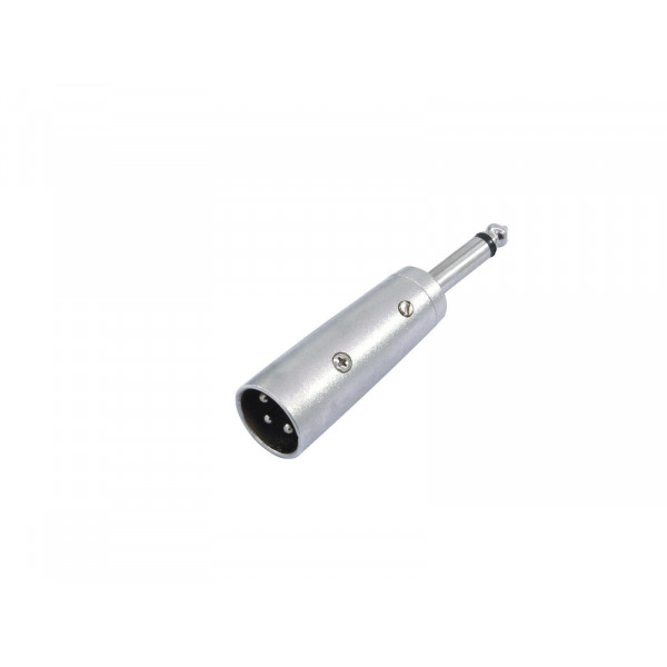 OMNITRONIC Adapter XLR (M) / JACK mono (M)
