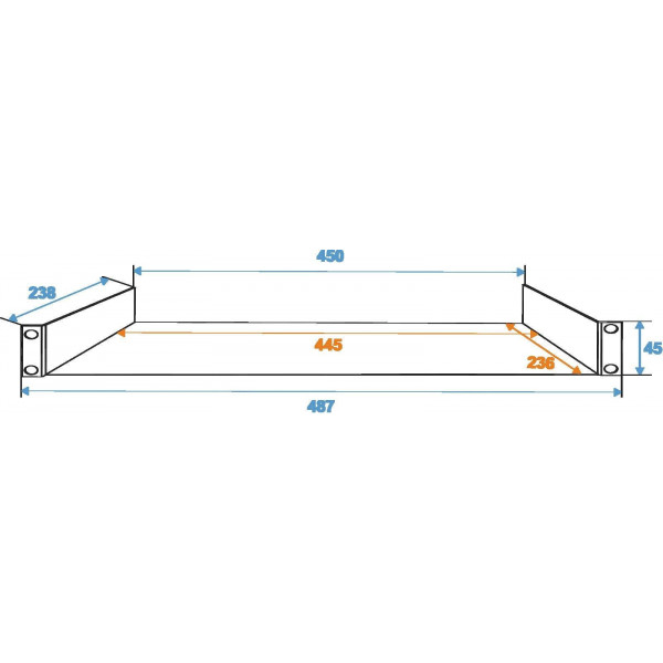 OMNITRONIC Carrier 1U