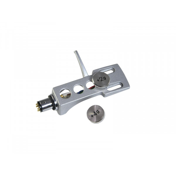 OMNITRONIC Headshell universal with weights silver  OMNITRONIC Headshell universal with weights silver