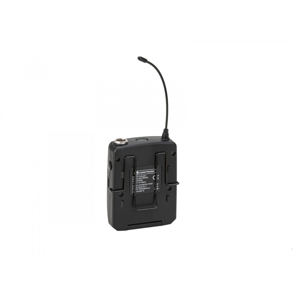 OMNITRONIC UHF-600 Bodypack