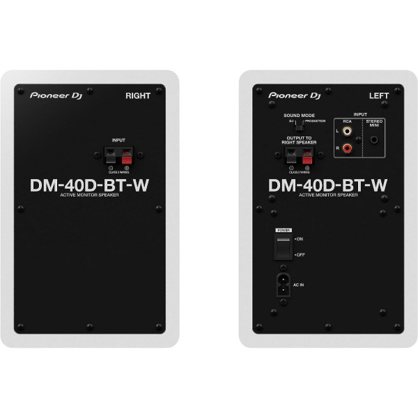 PIONEER DM-40D BT White