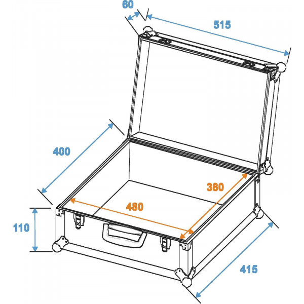 ROADINGER GR-1 ALU 48x38x14cm