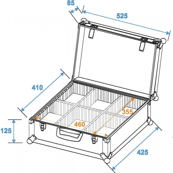 ROADINGER Universal Divider Case