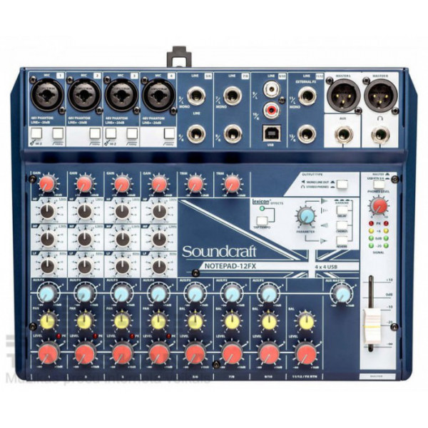 SOUNDCRAFT NOTEPAD-12FX SOUNDCRAFT NOTEPAD-12FX