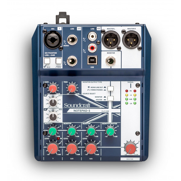 SOUNDCRAFT NOTEPAD-5 SOUNDCRAFT NOTEPAD-5