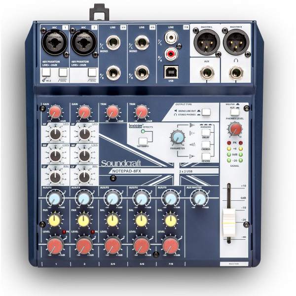 SOUNDCRAFT NOTEPAD-8FX SOUNDCRAFT NOTEPAD-8FX