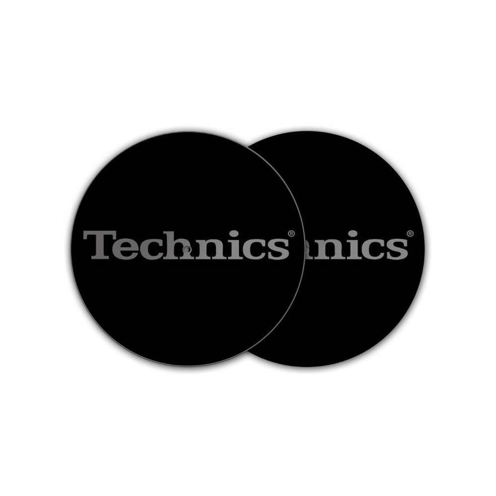 TECHNICS Slipmat Black/Silver Logo