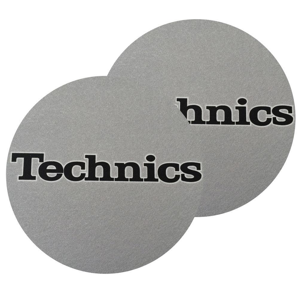 TECHNICS Slipmat Silver/Black Logo