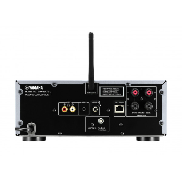 YAMAHA MusicCast MCR-N470D Sudraba