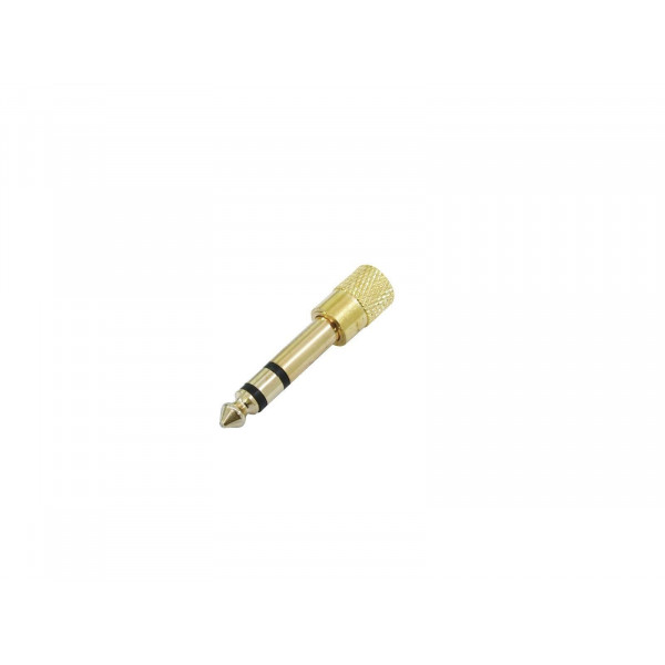  OMNITRONIC Adapter Jack stereo (M) / Jack Mini stereo (F) 