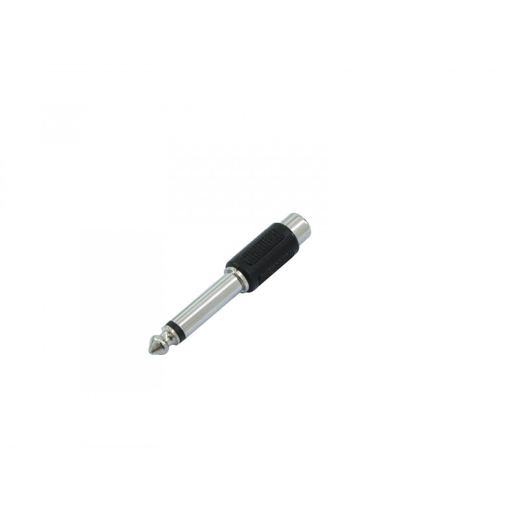  OMNITRONIC Adapter RCA (F) / Jack mono (M)