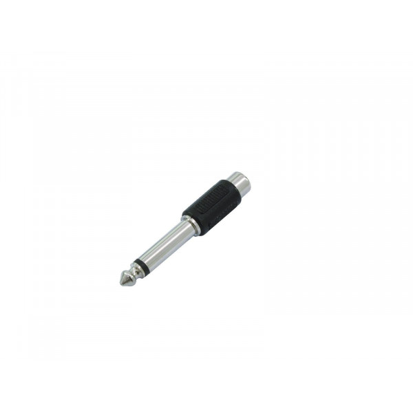  OMNITRONIC Adapter RCA (F) / Jack mono (M)